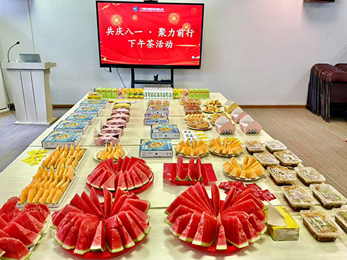 Zhanfeng Technology 2025 "celebrando el 1 de agosto · avanzando juntos" actividad de té por la tarde