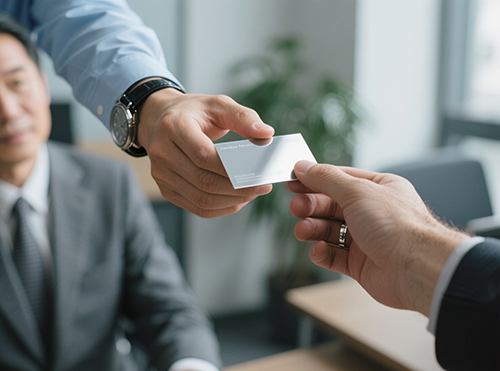 ¡Una tarjeta de visita desbloquea la influencia digital empresarial!