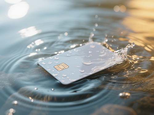 El secreto de la tarjeta inteligente resistente al agua