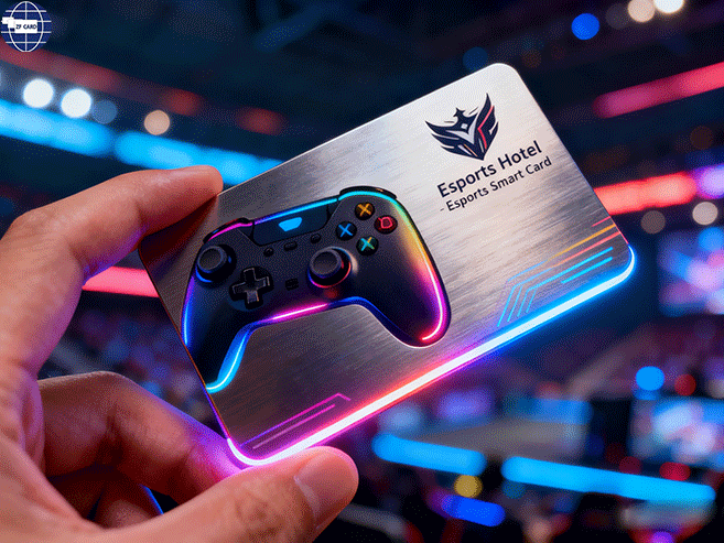 Esports Hotel Key Card Personalization: combinación de diseño avanzado de tecnología con características centradas en espor.