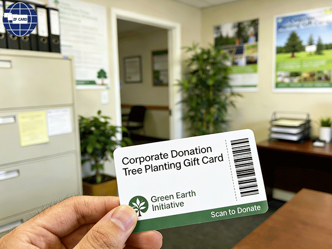 Análisis de aplicaciones multi-escenario de tarjetas de regalo de plástico con código de barras